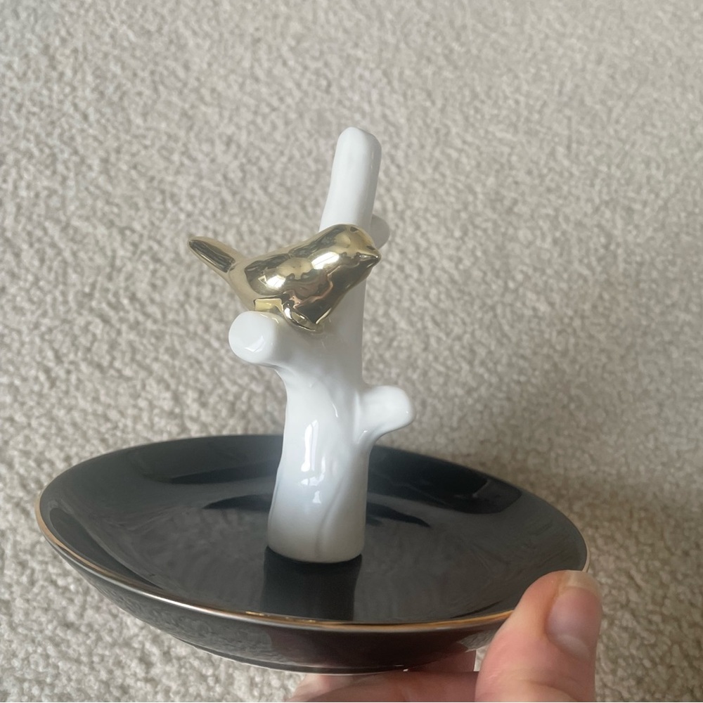 🌾 Bird jewelry tray